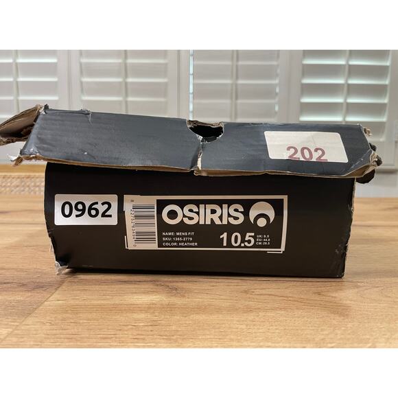 Osiris Men's Fit Skateboard Shoes Sneaker Heather Textile Upper Size 10.5 NIB - Picture 12 of 13
